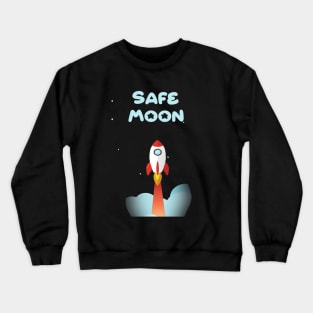 Safe Moon Crewneck Sweatshirt